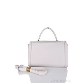 Жіноча сумка 885153 beige-white 18*27*9 см, "SHENGMA" недорого оптом від прямого постачальника