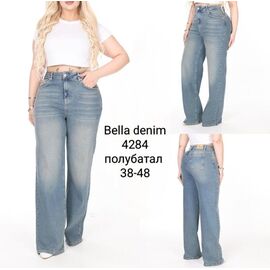 Фотография Джинсы женские 4284 blue р.38-48 "Jeans Style" недорого оптом от прямого поставщика
