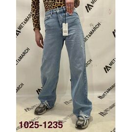 Фотография Джинсы женские 1025-1235 l.blue р.34-40 "Jeans Style" недорого оптом от прямого поставщика