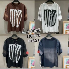 Фотография Футболка детская на мальчика 2A3058 black р.130-170 "Major" недорого оптом от прямого поставщика