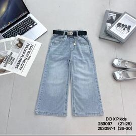 Бриджі дитячі на дівчинку 253097 blue р.21-25 "Major" недорого оптом від прямого постачальника