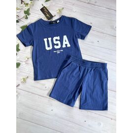 Фотография Костюм детский унисекс 1068 blue р.122-140 "Marimaks" недорого оптом от прямого поставщика