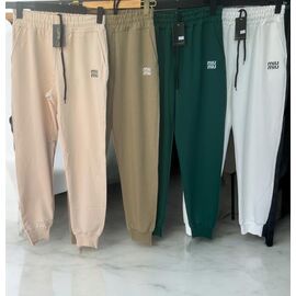 Штани спортивні жіночі P77 white р.42-50 "Phi Hung" недорого оптом від прямого постачальника