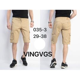 Фотография Шорты мужские 035-3 beige р.29-38 "Phi Hung" недорого оптом от прямого поставщика
