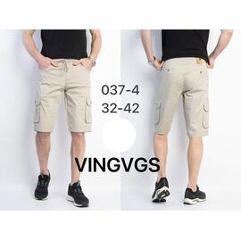 Шорти чоловічі 037-4 beige р.32-42 "Phi Hung" недорого оптом від прямого постачальника
