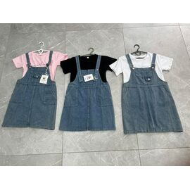 Костюм дитячий на дівчинку F15 black р.130-170 "Farbique" недорого оптом від прямого постачальника