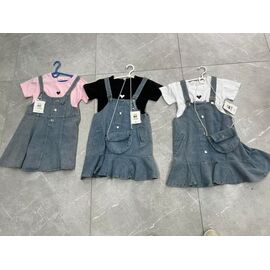 Костюм дитячий на дівчинку F26 pink р.110-150 "Farbique" недорого оптом від прямого постачальника