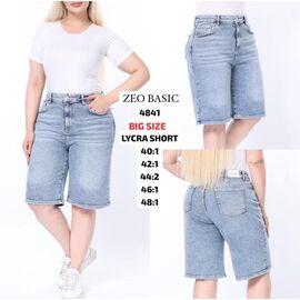 Фотография Шорты женские 4841 blue р.40-48 "Jeans Style" недорого оптом от прямого поставщика