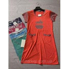 Плаття домашнє жіноче розміри 3XL-5XL (МІКС) "NICOLAS" недорого від прямого постачальника