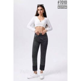 Фотография Женские котоновые джинсы со стразами размерный ряд 26,27,28,29,30,31 "PARTNERS" недорого от прямого поставщика