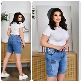 Фотография Шорты женские 1932 l.blue р.31-38 "Lady N" недорого оптом от прямого поставщика