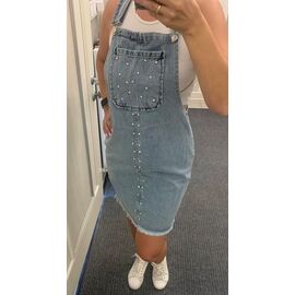 Фотография Комбинезон женский летний 70376 l.blue р.S-L "Lady N" недорого оптом от прямого поставщика