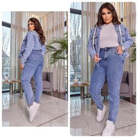 Джинси жіночі 708 blue р.28-33 "Lady N" недорого оптом від прямого постачальника