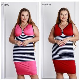 Фотография Сарафан женский 444509 pink р.M-XL "Vehuiah" недорого оптом от прямого поставщика