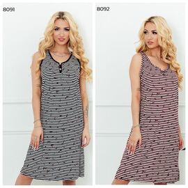 Фотография Сарафан женский 8091 black р.M-2XL "Vehuiah" недорого оптом от прямого поставщика