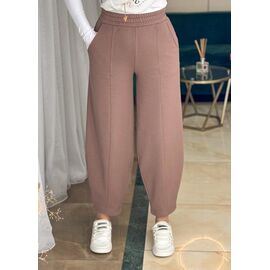 Штани спортивні жіночі 080 beige р.42-48 "Tori" недорого оптом від прямого постачальника