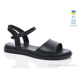 Босоніжки жіночі літні Літо 57 чорний к. батал (6 пар р.41-43) "Sali" недорого оптом від прямого постачальника