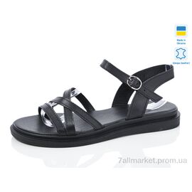 Босоніжки жіночі літні Літо 1101-1 чорний к. (6 пар р.36-40) "Sali" недорого оптом від прямого постачальника