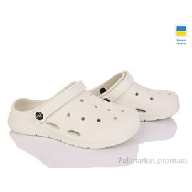 Крокси жіночі літні Літо Крок С102 бежевий (6 пар р.36-41) "Vladimir" недорого оптом від прямого постачальника