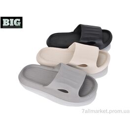 Шльопанці чоловічі пляжні Літо 4088-910 mix (24 пар р.40-45) "BIG" недорого оптом від прямого постачальника