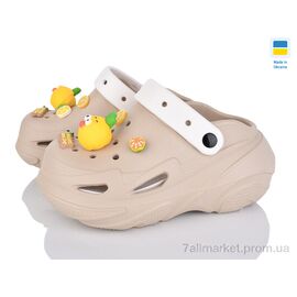 Крокси жіночі літні Літо 5073-381B (8 пар р.36-41) "Luck Line" недорого оптом від прямого постачальника