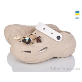 Крокси жіночі літні Літо 5073-381A (8 пар р.36-41) "Luck Line" недорого оптом від прямого постачальника