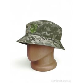 Панама чоловіча Літо Панама піксель рип-стоп 001-5 хакі (5 шт. р.сітка57-59) "VIOLA" недорого оптом від прямого постачальника