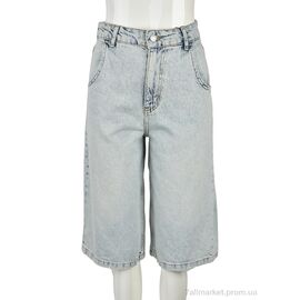 Бриджі жіночі Літо 1019-02 blue (6 шт. р.сітка34-40) "Rina Jeans" недорого оптом від прямого постачальника