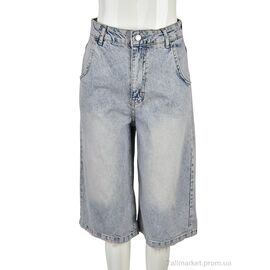 Бриджі жіночі Літо 1019-03 blue (6 шт. р.сітка34-40) "Rina Jeans" недорого оптом від прямого постачальника