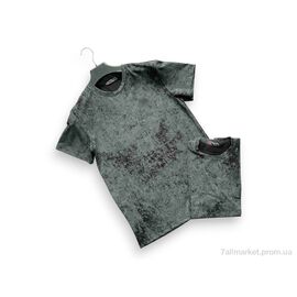 Футболка чоловіча Літо A008 grey (5 шт. р.сіткаS-2XL) "Verton" недорого оптом від прямого постачальника