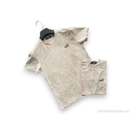 Футболка чоловіча Літо A010-2 beige (5 шт. р.сіткаS-2XL) "Verton" недорого оптом від прямого постачальника