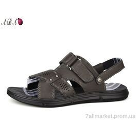 Фотография Сандалии мужские летние Лето 816-3 (8 пар р.40-45) "Aba" недорого оптом от прямого поставщика