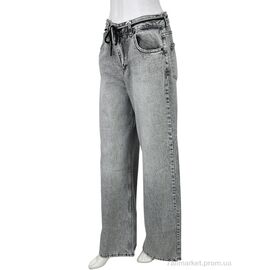 Фотография Джинсы женские Весна/осень 4074-52AZ507-4 grey (6 шт. р.сетка 25-30) "Мир" недорого оптом от прямого поставщика