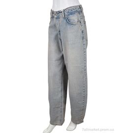 Фотография Джинсы женские Весна/осень 4074-52AZ510-3 blue (6 шт. р.сетка 25-30) "Мир" недорого оптом от прямого поставщика