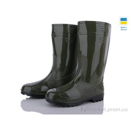Гумове взуття чоловіче Весна/осінь Літма чобіт хакі резина (5 пар р.41-44) "Vladimir" недорого оптом від прямого постачальника