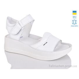 Босоніжки жіночі літні Літо 261 білий к. (6 пар р.37-41) "Sali" недорого оптом від прямого постачальника