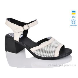 Босоніжки жіночі літні Літо 1126 беж к.т. (6 пар р.36-41) "Sali" недорого оптом від прямого постачальника