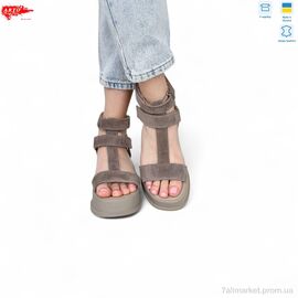 Босоніжки жіночі літні Літо 421 кофе з. (8 пар р.36-41) "ARTO" недорого оптом від прямого постачальника