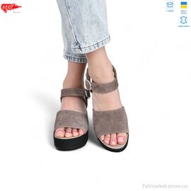 Босоніжки жіночі літні Літо 135 кофе з. (8 пар р.36-41) "ARTO" недорого оптом від прямого постачальника