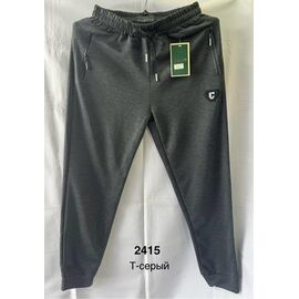 Фотография Штаны спортивные мужские 2415 grey р.XL-5XL "WELL" недорого оптом от прямого поставщика