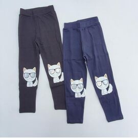 Фотография Лосины детские на девочку 273 d.grey р.3-7 "Meloria" недорого оптом от прямого поставщика