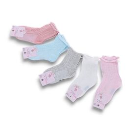 Шкарпетки дитячі на дівчинку GH-C083 mix р.0-6 "Jelzin" недорого оптом від прямого постачальника
