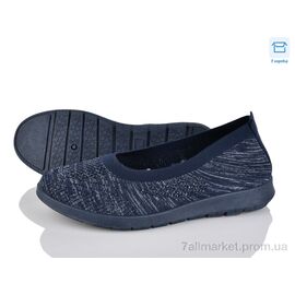 Фотография Слипоны женские тканевые Лето 4089-518-3 (8 пар р.37-42) "Мир" недорого оптом от прямого поставщика