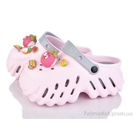 Крокси жіночі літні Літо 24505-389A (8 пар р.36-41) "Luck Line" недорого оптом від прямого постачальника