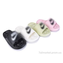 Шльопанці жіночі полегшені Літо 2977 mix (12 пар р.36-41) "Deshman" недорого оптом від прямого постачальника