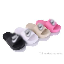 Шльопанці жіночі полегшені Літо D695 mix (12 пар р.36-41) "Deshman" недорого оптом від прямого постачальника