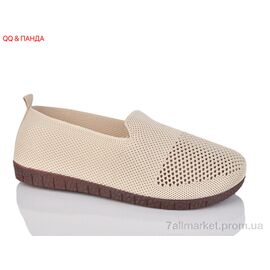 Сліпони жіночі тканинні Літо A228-2 (8 пар р.36-41) "QQ&Панда" недорого оптом від прямого постачальника