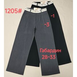 Фотография Штаны женские 1205-1 black р.28-33 "Immei" недорого оптом от прямого поставщика