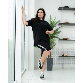 Фотография Костюм женский ЛД02 black р.XL-4XL "AZNA" недорого оптом от прямого поставщика