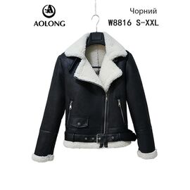 Фотография Куртка женская зимняя W8816 black р.S-2XL "Immei" недорого оптом от прямого поставщика